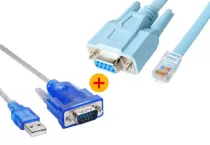 Cáp Điều Khiển Cisco RS232 DB9 Female to RJ45 Và USB to RS232 For Console